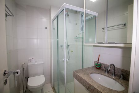 Apartamento para alugar com 138m², 3 quartos e 2 vagasBanheiro da Suíte 1