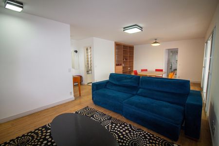 Sala de apartamento para alugar com 3 quartos, 138m² em Jardim Caravelas, São Paulo