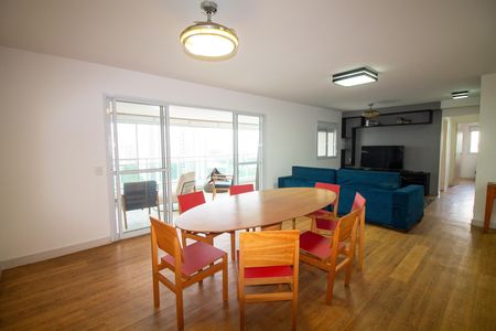 Sala de Jantar de apartamento para alugar com 3 quartos, 138m² em Jardim Caravelas, São Paulo