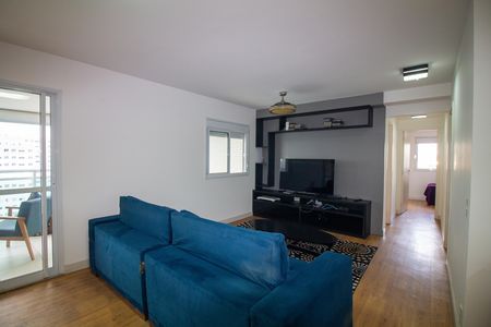 Sala de apartamento para alugar com 3 quartos, 138m² em Jardim Caravelas, São Paulo