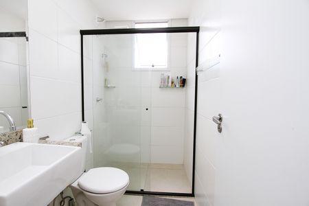 Apartamento à venda com 76m², 3 quartos e 2 vagasBanheiro da Suíte