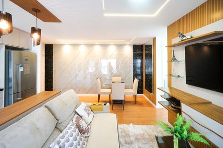 Sala de apartamento para alugar com 2 quartos, 76m² em Vila Zilda, São Paulo