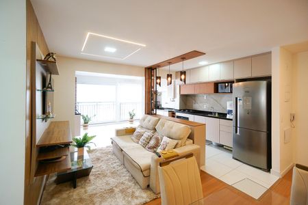 Sala de apartamento para alugar com 2 quartos, 76m² em Vila Zilda, São Paulo