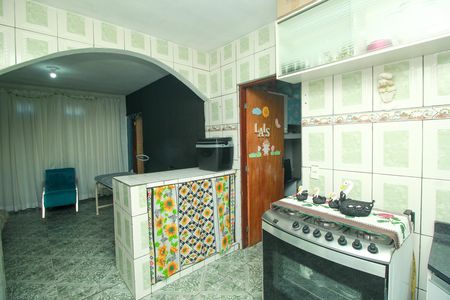 Cozinha - Casa 2 de casa à venda com 6 quartos, 384m² em Recreio da Borda do Campo, Santo André