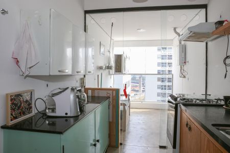 Studio à venda com 70m², 1 quarto e 1 vagaCozinha e Área de Serviço
