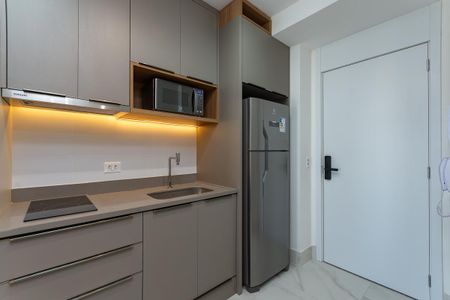 Apartamento para alugar com 34m², 1 quarto e sem vagaCozinha Americana