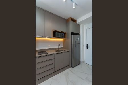 Apartamento para alugar com 34m², 1 quarto e sem vagaCozinha Americana