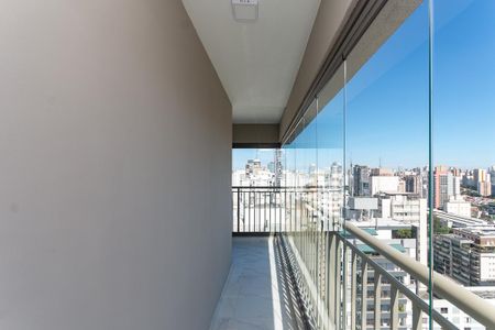 Apartamento para alugar com 34m², 1 quarto e sem vagaVaranda