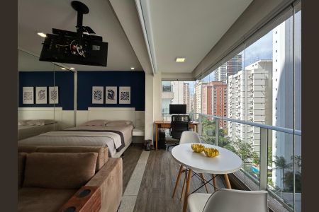 Studio à venda com 36m², 1 quarto e 1 vagaSala/Quarto
