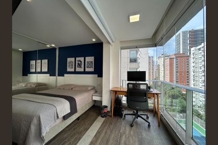 Sala/Quarto de kitnet/studio à venda com 1 quarto, 36m² em Brooklin, São Paulo