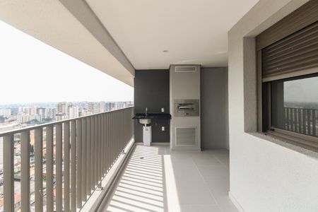 Varanda Gourmet  de apartamento para alugar com 2 quartos, 68m² em Tatuapé, São Paulo