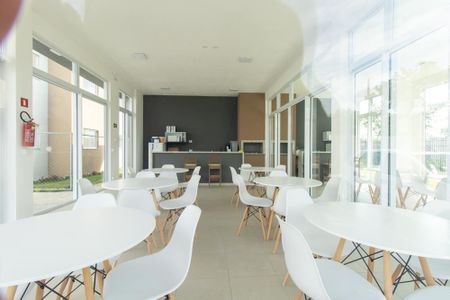 Apartamento para alugar com 46m², 2 quartos e 1 vagaÁrea comum - Salão de festas