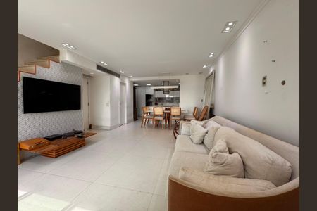 Sala de apartamento para alugar com 2 quartos, 116m² em Barra da Tijuca, Rio de Janeiro