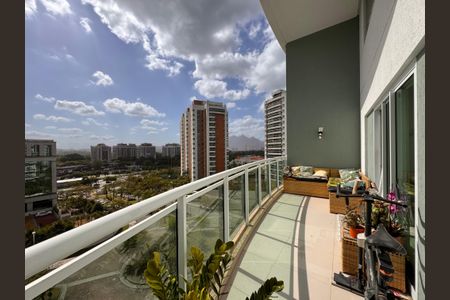 Varanda de apartamento para alugar com 2 quartos, 116m² em Barra da Tijuca, Rio de Janeiro