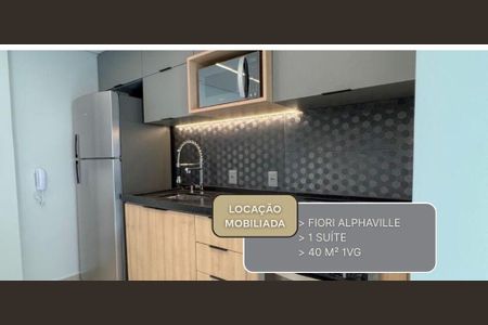 Apartamento para alugar com 1 quarto, 40m² em Empresarial 18 do Forte, Barueri