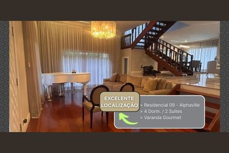 Casa para alugar com 4 quartos, 420m² em Alphaville, Santana de Parnaíba