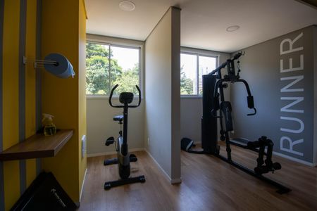 Apartamento para alugar com 41m², 2 quartos e sem vagaAcademia