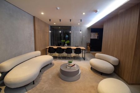 Studio para alugar com 26m², 1 quarto e sem vaga Studio para alugar com 26m², 1 quarto e sem vagaÁrea comum - Hall Social