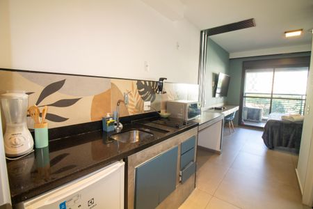 Studio para alugar com 26m², 1 quarto e sem vaga Studio para alugar com 26m², 1 quarto e sem vagaCozinha