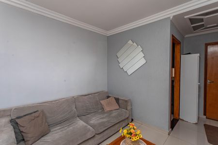 Sala  de apartamento à venda com 2 quartos, 51m² em Campanário, Diadema