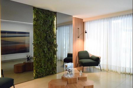 Apartamento à venda com 44m², 1 quarto e 1 vagaHall social