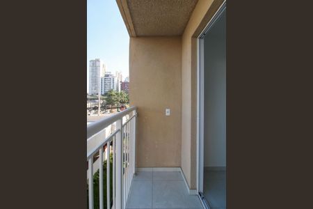 Varanda da Sala de apartamento para alugar com 1 quarto, 28m² em Morumbi, São Paulo