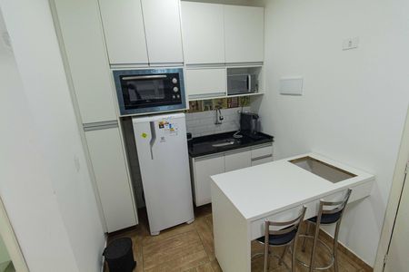 Studio para alugar com 37m², 1 quarto e sem vaga Studio para alugar com 37m², 1 quarto e sem vagaCozinha