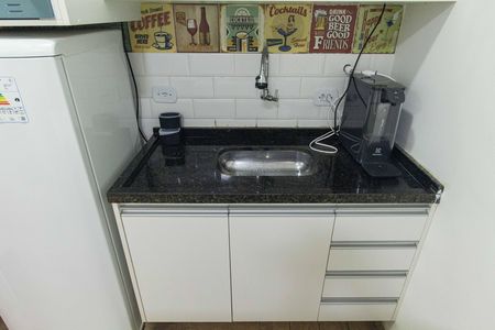 Studio para alugar com 37m², 1 quarto e sem vaga Studio para alugar com 37m², 1 quarto e sem vagaCozinha