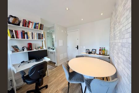 Sala de apartamento para alugar com 1 quarto, 45m² em Brooklin, São Paulo