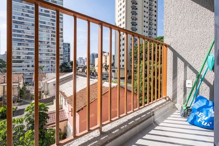 Studio para alugar com 24m², 1 quarto e sem vagaStudio - Varanda