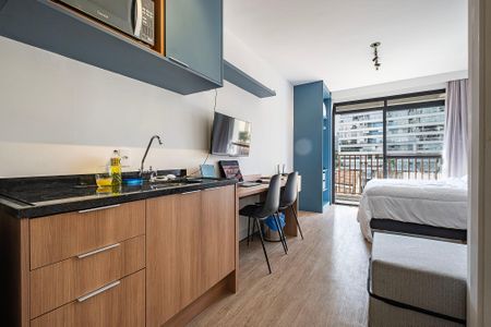 Studio para alugar com 24m², 1 quarto e sem vagaStudio