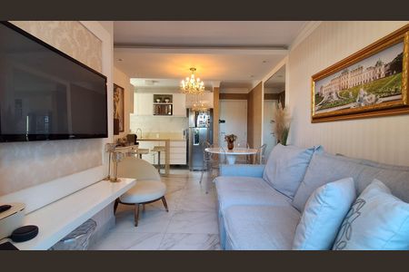 Sala de apartamento para alugar com 2 quartos, 51m² em Vila Caminho do Mar, São Bernardo do Campo