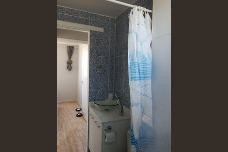 Banheiro de apartamento à venda com 2 quartos, 39m² em Jardim Casablanca, São Paulo
