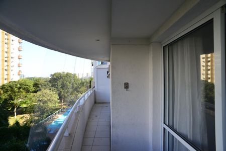 Varanda da Sala de apartamento para alugar com 2 quartos, 90m² em Barra da Tijuca, Rio de Janeiro