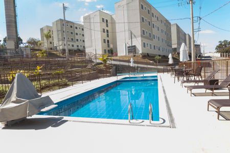 Área comum - Piscina de apartamento para alugar com 2 quartos, 45m² em Tres Barras, Contagem