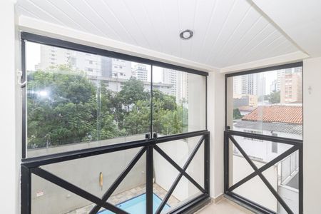 Varanda de apartamento à venda com 3 quartos, 77m² em Indianópolis, São Paulo