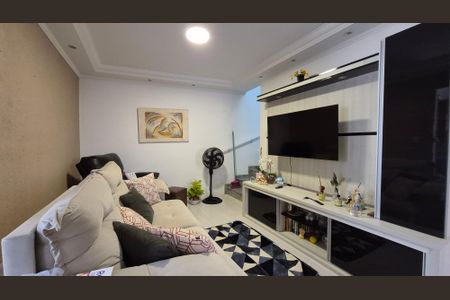 Sala de apartamento à venda com 2 quartos, 110m² em Vila Eldizia, Santo André