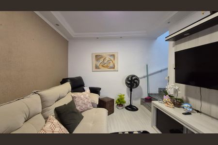 Sala de apartamento à venda com 2 quartos, 110m² em Vila Eldizia, Santo André