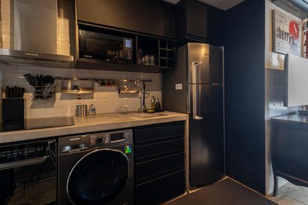 Studio para alugar com 35m², 1 quarto e 2 vagas Studio para alugar com 35m², 1 quarto e 2 vagasCozinha