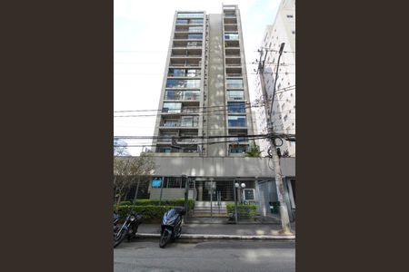 Studio para alugar com 35m², 1 quarto e 2 vagasFachada