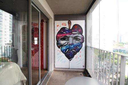 Studio para alugar com 35m², 1 quarto e 2 vagasVaranda