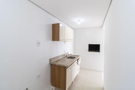Cozinha de apartamento à venda com 2 quartos, 58m² em Vila Nova, Porto Alegre