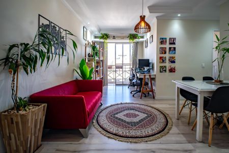 Sala de apartamento para alugar com 3 quartos, 130m² em Jardim das Vertentes, São Paulo