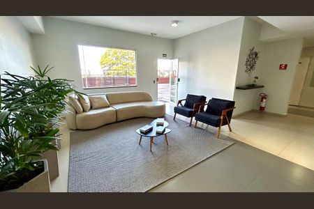 Studio para alugar com 38m², 1 quarto e 1 vagaHall social