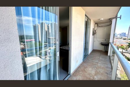 Studio para alugar com 38m², 1 quarto e 1 vagaVaranda