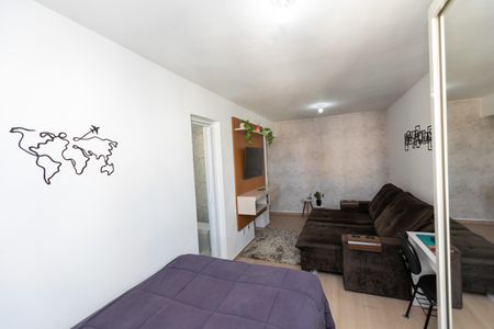 Studio para alugar com 34m², 1 quarto e 1 vagaSALA E QUARTO