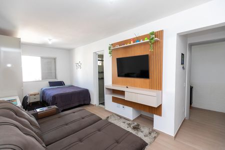 SALA E QUARTO de kitnet/studio para alugar com 1 quarto, 34m² em Vila Itapura, Campinas