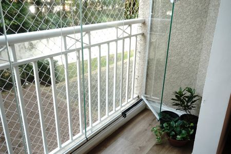 Varanda da Sala de apartamento para alugar com 2 quartos, 53m² em Tatuapé, São Paulo