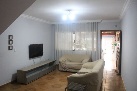 Sala de casa para alugar com 2 quartos, 135m² em Olímpico, São Caetano do Sul