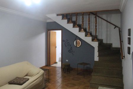 Sala de casa para alugar com 2 quartos, 135m² em Olímpico, São Caetano do Sul
